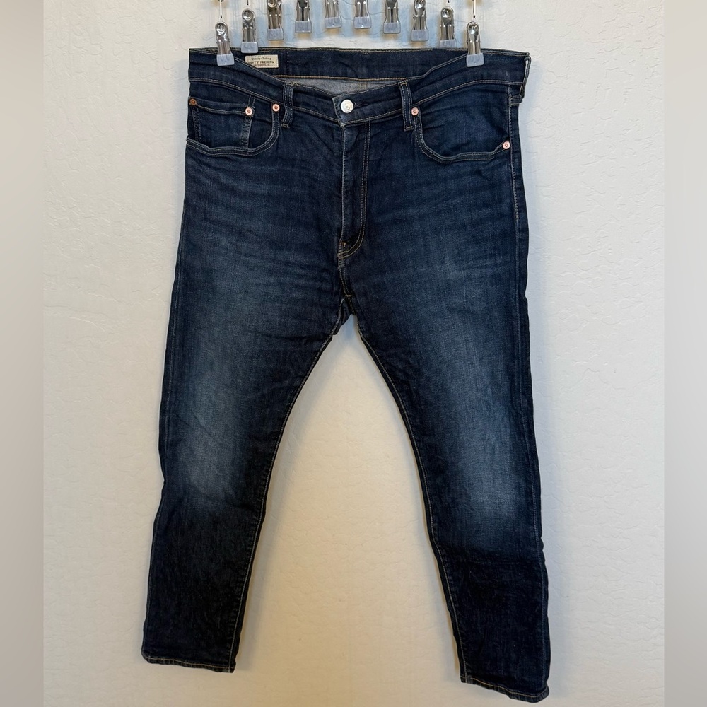 Levi's 512 Dark Blue Relaxed Fit Jeans